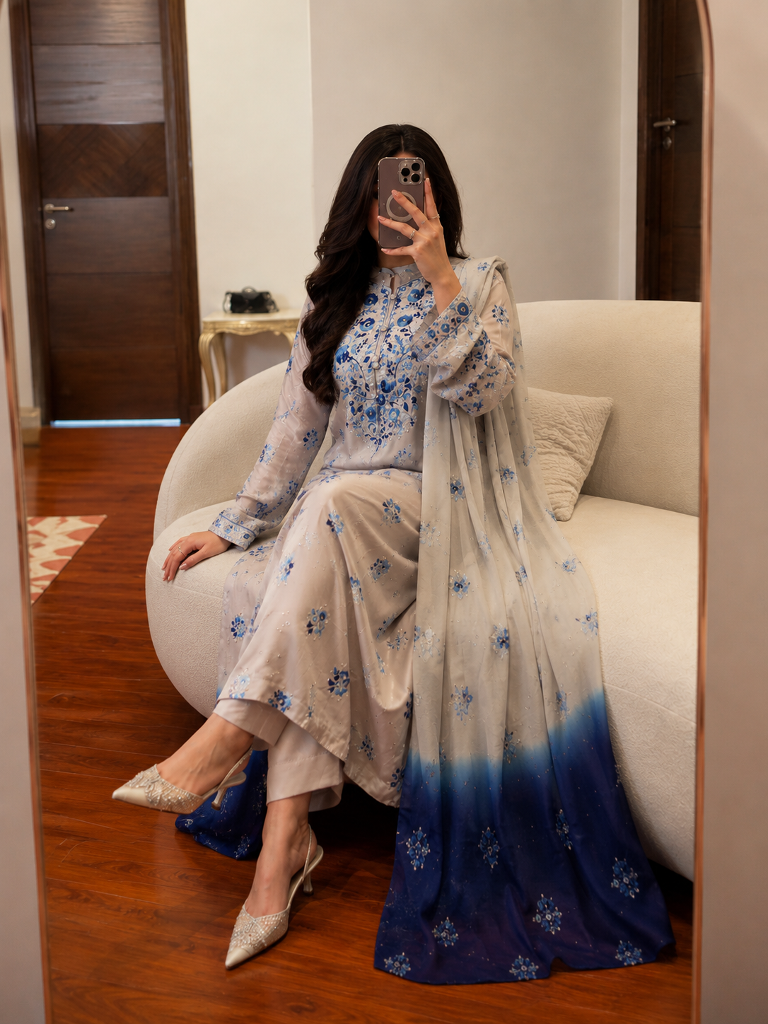 Royal Blue Bloom 3-Piece